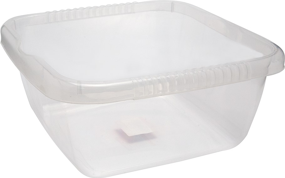 Таз IRAK PLASTIK глибокий No-2 7 л Прозорий (5970kmd)